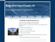 Tablet Screenshot of begrafenispolissen.nl